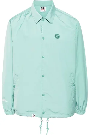 A Bathing Ape Sobrecamisa con aplique del logo