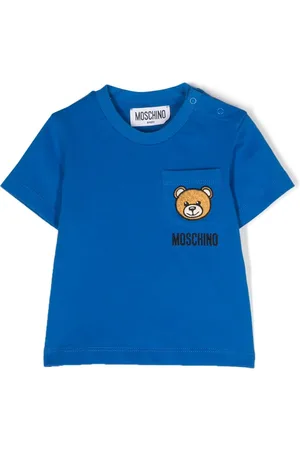 Moschino Camiseta Leo con aplique Teddy