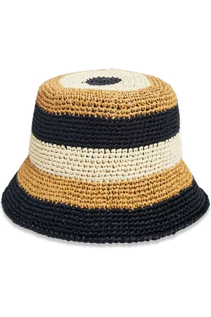 La DoubleJ Sombrero de pescador a rayas