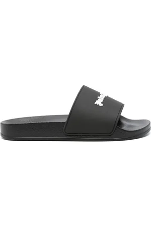 Palm Angels Sandalias con logo en relieve