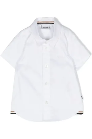 HUGO BOSS Camisa con logo bordado