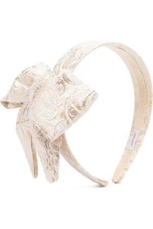 MONNALISA Diadema de bouclé metalizada