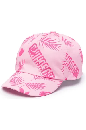 Moschino Gorra con logo estampado