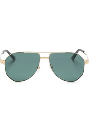 Cartier Gafas de sol Santos de Cartier con montura estilo piloto