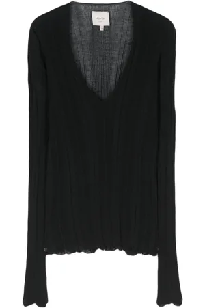 ALYSI Top con cuello en V