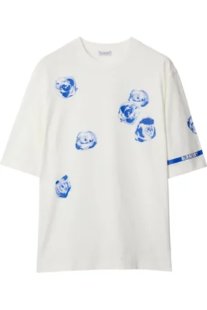 Burberry Camiseta con estampado Rose