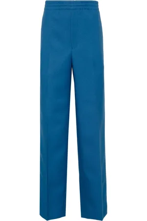 Gucci Pantalones rectos lisos