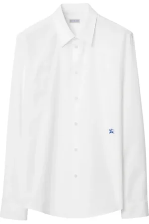 Burberry Camisa con logo bordado