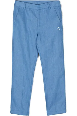 Trussardi Pantalones ajustados con logo bordado