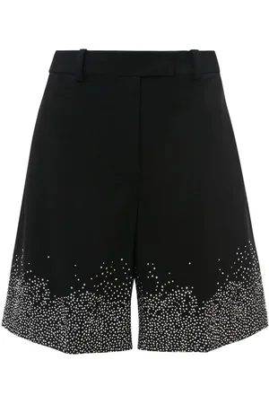 J.W.Anderson Pantalones cortos de vestir con apliques de cristal