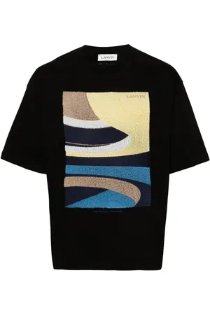 Lanvin Camiseta con bordado Daunou