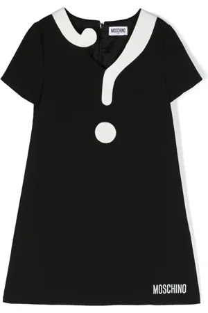 Moschino Vestido corto con motivo de interrogación