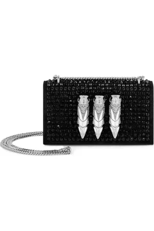 Philipp Plein Bolso de hombro pequeño con cristal
