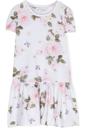 MONNALISA Vestido con motivo floral