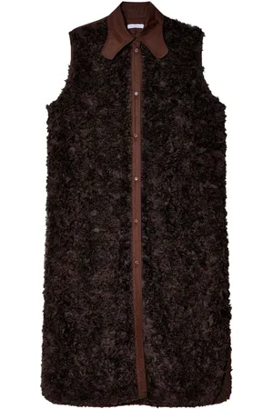 Niccolo Pasqualetti Vestido camisero con bordado Beagle