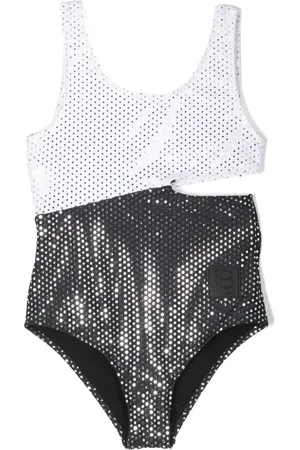 Balmain Bañador con motivo de lunares