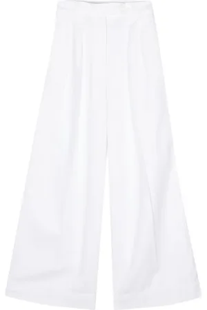 Aspesi Pantalones palazzo de talle alto