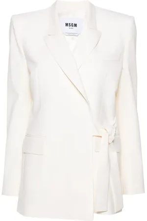 Msgm Blazer con diseño abierto