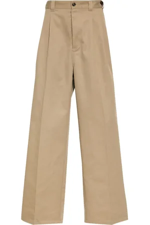 Maison Margiela Pantalones con diseño de paneles