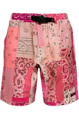 READYMADE Bermudas con estampado bandana