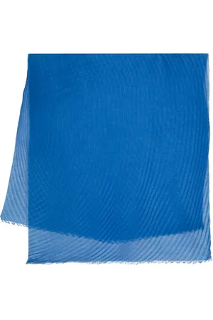 Issey Miyake Pañuelo plisado con plumas