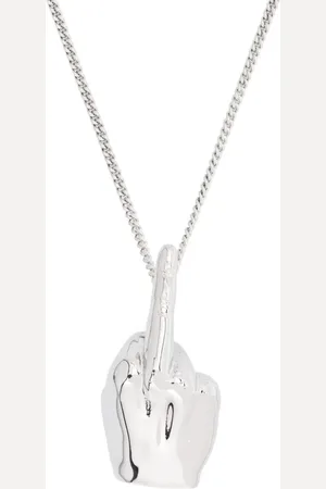 Y / PROJECT Collar con colgante pulido