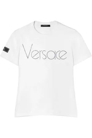 VERSACE Camiseta Crystal 1978 con logo