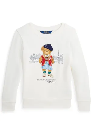 Ralph Lauren Sudadera con estampado Polo Bear