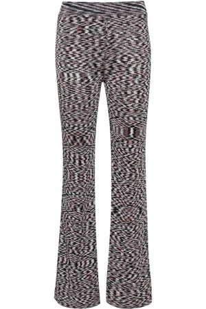 Missoni Pantalones acampanados de talle alto
