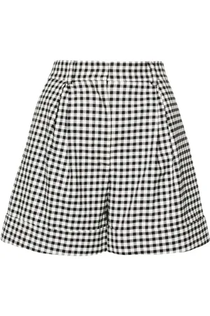 Moschino Pantalones cortos de vestir a cuadros gingham