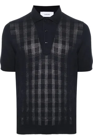 LARDINI Polo a cuadros