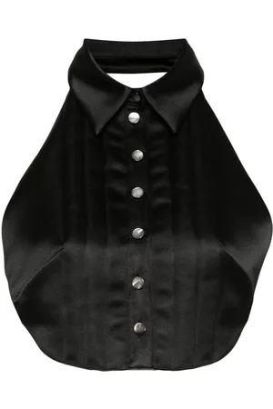 Serafini Camisa con cuello halter