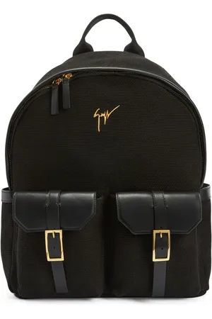 Giuseppe Zanotti Mochila con placa del logo