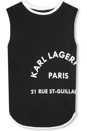 Karl Lagerfeld Vestido con motivo del logo