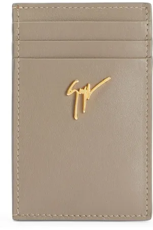 Giuseppe Zanotti Tarjetero Albert con placa del logo