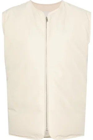 Jil Sander Chaleco acolchado con cremallera