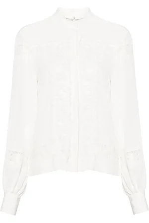 ERMANNO SCERVINO Camisa con encaje floral
