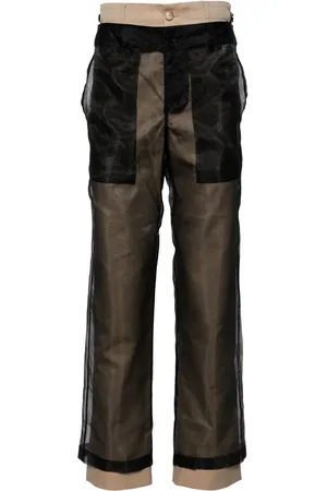 Feng Chen Wang Pantalones reversibles a capas