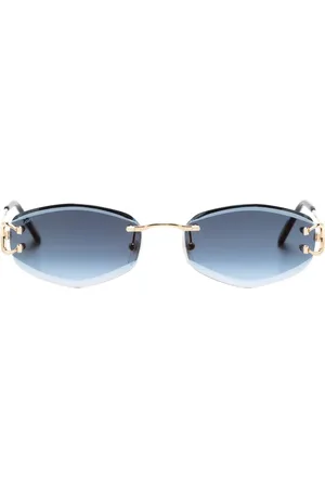 Cartier Gafas de sol Signature C con montura oval