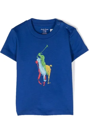 Ralph Lauren Camiseta con estampado Polo Pony