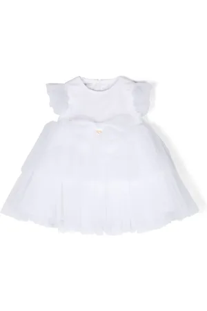 Le Bebé Enfant Vestido con capa de tul
