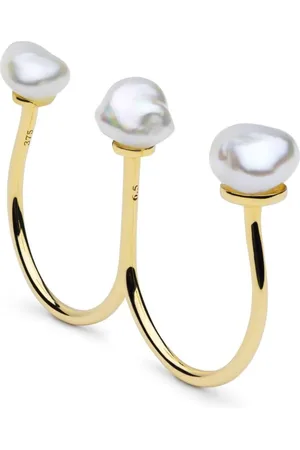 Autore Anillo Sophia en oro amarillo de 9 ct con perla
