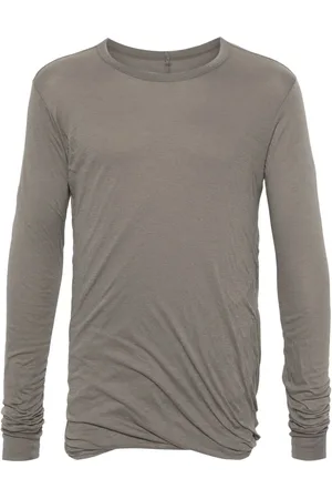 Rick Owens Camiseta Double T de manga larga