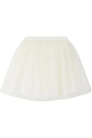 BONPOINT Minifalda de tul Pois