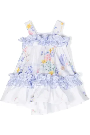 Lapin House Vestido corto con estampado floral