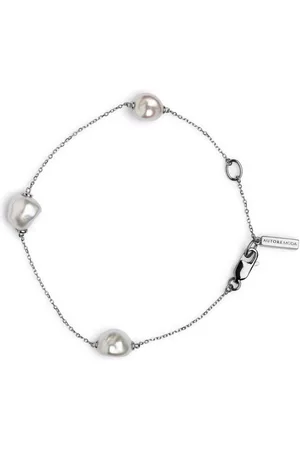 Autore Tobillera Sophia Keshi en oro de 9 ct con perlas