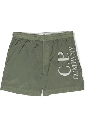 C.P. Company Bañador con logo bordado