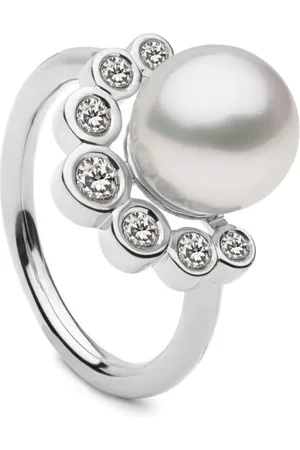 Autore Anillo Brea con detalle de perlas