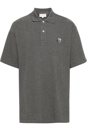 Maison Kitsuné Polo con motivo de zorro