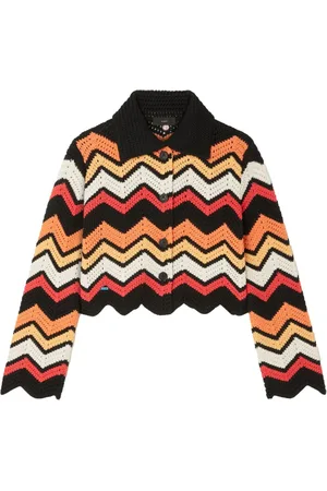 Alanui Chaqueta Kaleidoscopic de punto chevron